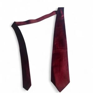 Ermenegildo Zegna silk formal cherry red quiet luxury tie necktie classic